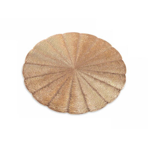 Suport farfurie polietilena aurie 38 cm