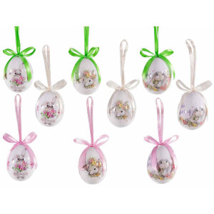 Set 27 oua decorative Paste 4x6 cm