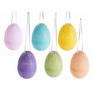 Set 72 oua Paste plastic multicolor Ø 5 cm x 7,5 H