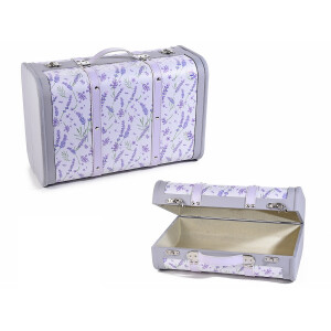 Set 2 valize decorative Lavanda 45x20x30 cm, 38x15.5x25 cm