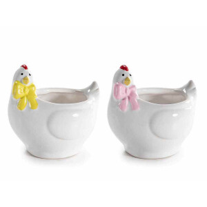 Set 2 Gaini Paste ceramica multicolora cm 10,5 x 8,5 x 10 H