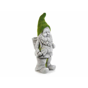 Figurina ceramica Gnom cu ghiveci 17x20x44 cm