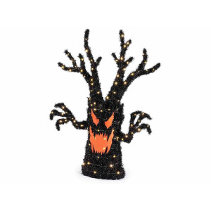 Copac decorativ Halloween cu leduri cm 66 x 13 x 90 H