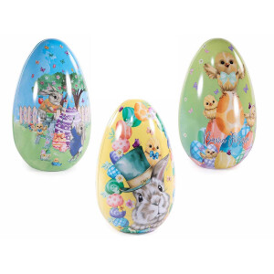 Set 2 oua Paste metal multicolor 9.5x15.5 cm