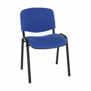 Scaun birou albastru negru Iso 53x58x83 cm