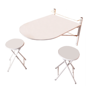 Set masa si 2 scaune alb Amadeo 60x80x75 cm