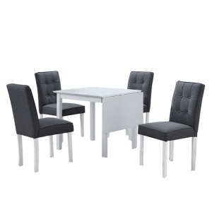 Set masa extensibila si 4 scaune Bjork 115x75x75 cm