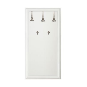 Cuier perete DTD alb alpin Kentak 75x3x144 cm