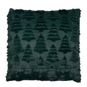 Perna Craciun Braduti poliester verde 45x45x4 cm
