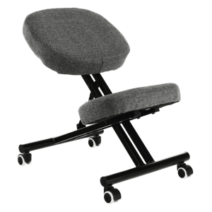 Scaun birou ergonomic bej negru Kilian 45x62x62 cm