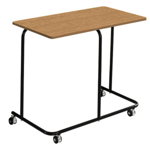 Masuta mobila DTD stejar metal negru Allyra 60x40x62 cm