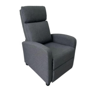 Fotoliu de relaxare gri Kreso 67x73x99.5 cm