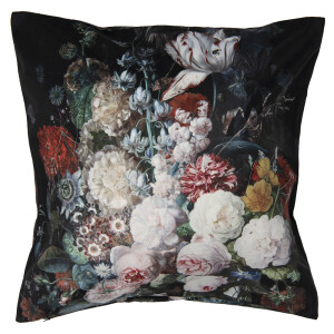 Set 2 fete perne textil multicolor Flowers 45x45 cm