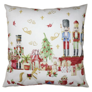 Set 2 fete perna Spargatorii de Nuci textil 45x45 cm