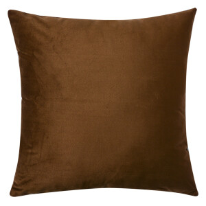 Fata perna textil maro 45x45 cm