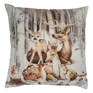 Fata perna textil multicolor Reni 45x45 cm
