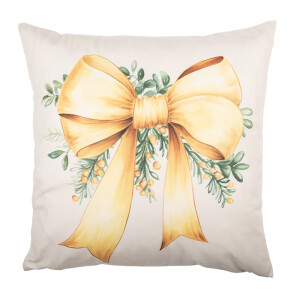 Fata perna Craciun Fundita textil multicolor 45x45 cm