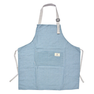 Sort bucatarie textil alb albastru 65x70 cm