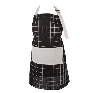 Sort bucatarie poliester negru bej LKI 69x68 cm