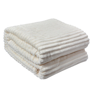 Patura textil alb 180x200 cm