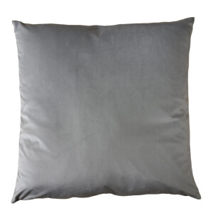 Set 2 fete perna textil gri inchis 45x45 cm