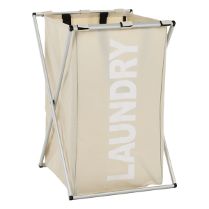 Cos rufe panza gri bej Laundry 39.5x58x37 cm