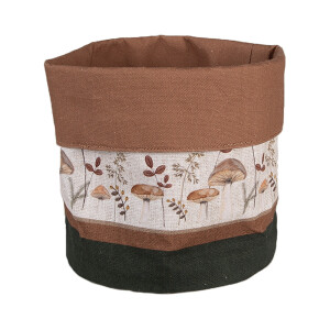 Cos textil multicolor Ciupercute Ø 15x16 cm