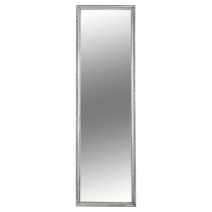 Oglinda perete rama lemn argintiu Omalkija 38x128 cm