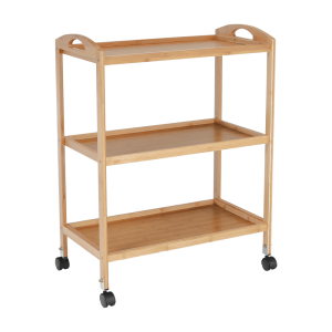 Carucior servire bambus natur Marsel 60x33x73 cm