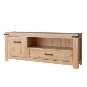 Comoda TV DTD stejar wotan Moratiz 160.2x40.1x62,6 cm 