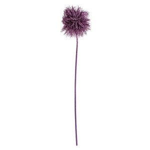 Set 3 flori artificiale mov Cirsium 67 cm