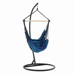Hamac suspendabil textil albastru Nikolo 100x130 cm