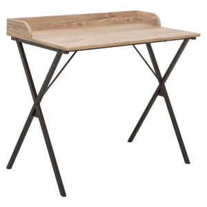 Birou DTD stejar negru Ofis 90x50x79 cm