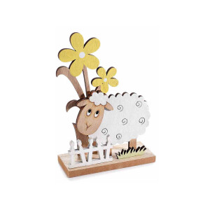 Decoratiune Paste Oita lemn 12x5x17.5 cm