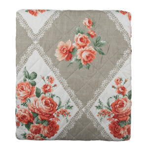 Cuvertura pat textil multicolor 240x260 cm