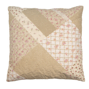 Fata perna textil matlasat multicolor 50x50 cm