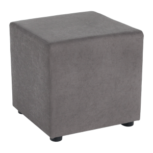 Taburet tesatura Alova gri,Regor 40x40x39 cm