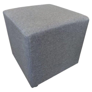 Taburet tesatura Savana gri Regor 40x40x39 cm