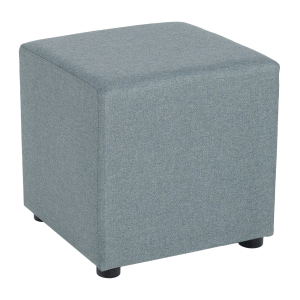 Taburet textil mentol Regor 40x40x39 cm