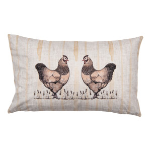 Fata perna textil multicolor Gaina 30x50 cm