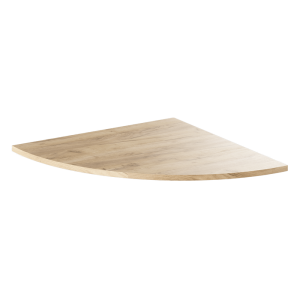 Etajera DTD stejar artisan Rioma 80x2,2x80cm