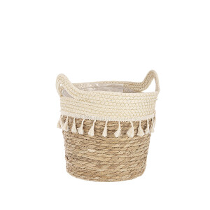 Cos iarba mare natur Bridget 24x25 cm