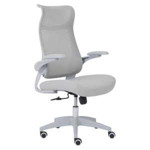 Scaun birou gri Seton 64x60x107-117 cm