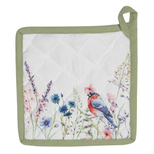Servet termic bucatarie bumbac multicolor Summer 20x20 cm