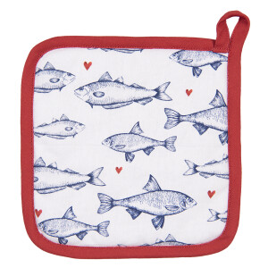 Servet termic bucatarie bumbac multicolor Pesti 20x20 cm