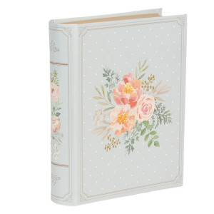 Cutie decorativa Carte carton Flowers 17x14x5 cm