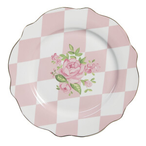 Farfurie portelan multicolor Romantic Ø 20x2 cm