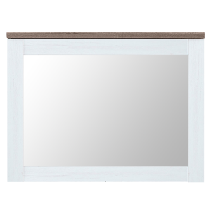 Oglinda perete pin canyon stejar sonoma trufel Teina 103x4x78 cm