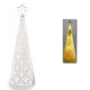 Valiza decorativa lemn velur 45x16x30 cm