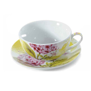 Ceasca portelan multicolor GR 10.5x5.5 cm, 240 ml